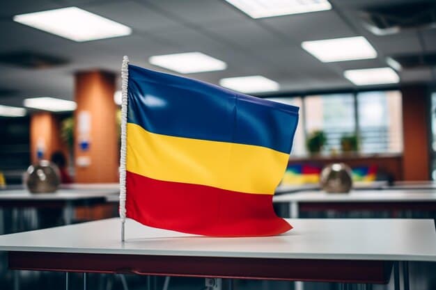 Colombian flag background